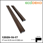 Finishing Profile Dark Walnut