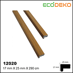 Finishing Profile Walnut Edge