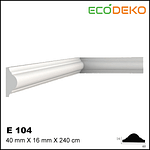 Wall Profile Flat 4cm Eco