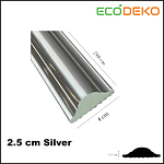 Wall Profile Silver 4cm