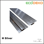 Wall Profile Silver H