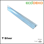Wall Profile Silver T