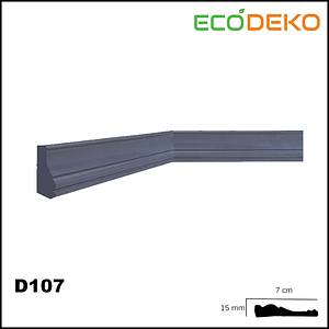 Skirting Flat Anthracite 7cm